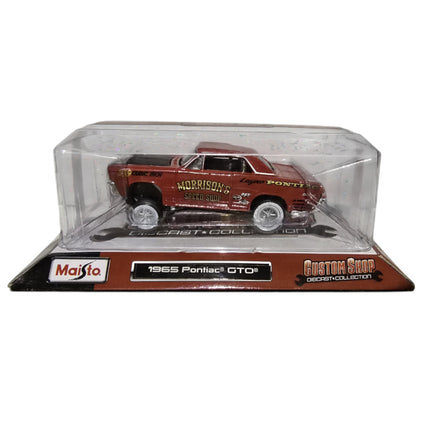 Maisto, Custom Shop Diecast, 1965 Pontiag Gto, Toy Car, Red, 3+ years