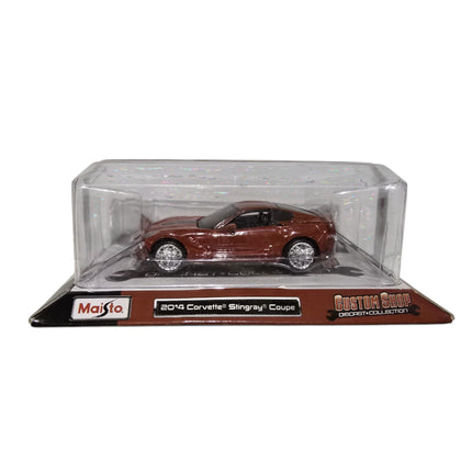 Maisto, Custom Shop Diecast, Corvette Stingray Coupe, Toy Car, Red, 3+ years