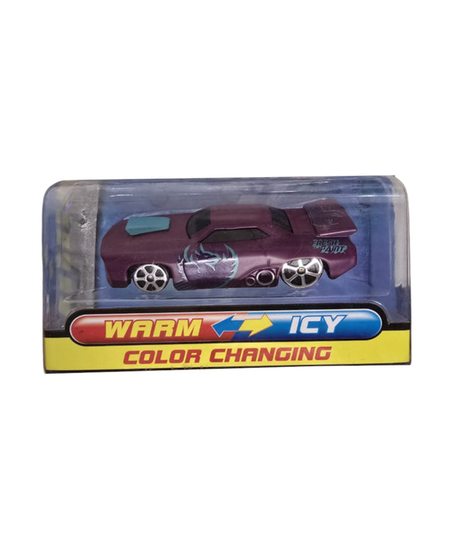 Maisto, Fresh Metal Fresh Paint, Color Changing, Toy Car, Mauve, 3+ years