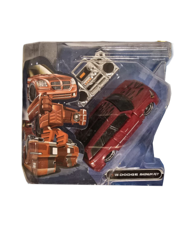 Maisto, Fresh Metal Robo Rods, Transformer Dodge Magnum Rt, Toy Car, Red, 3+ years