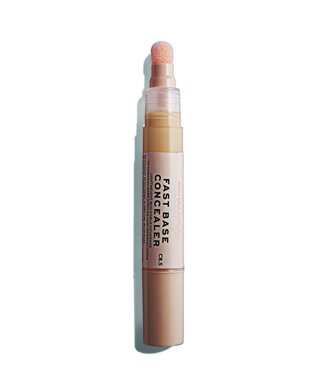 Makeup Revolution, Fast Base Concelear, Under-Eye Concealer Pen, C 8.5, 4.5 ml