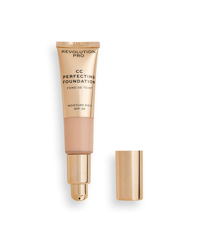Makeup Revolution, Pro CC Perfecting, CC Cream, F3, SPF 30, 26 ml