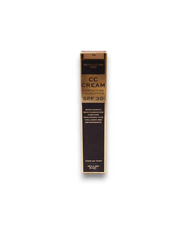 Makeup Revolution, Pro CC Perfecting, CC Cream, F8, SPF 30, 26 ml