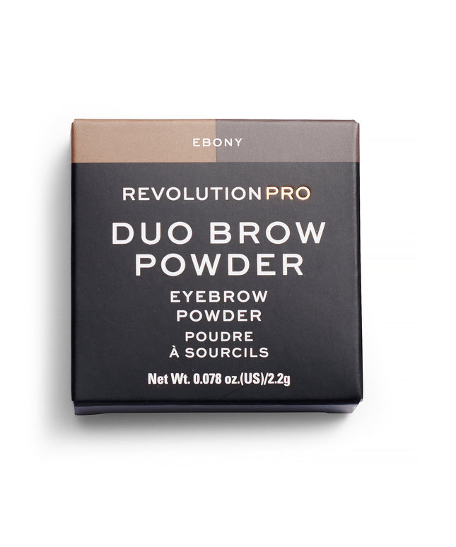 Makeup Revolution, REVOLUTION PRO, Vegan, Eyebrow Powder, Ebony, 2.2 g
