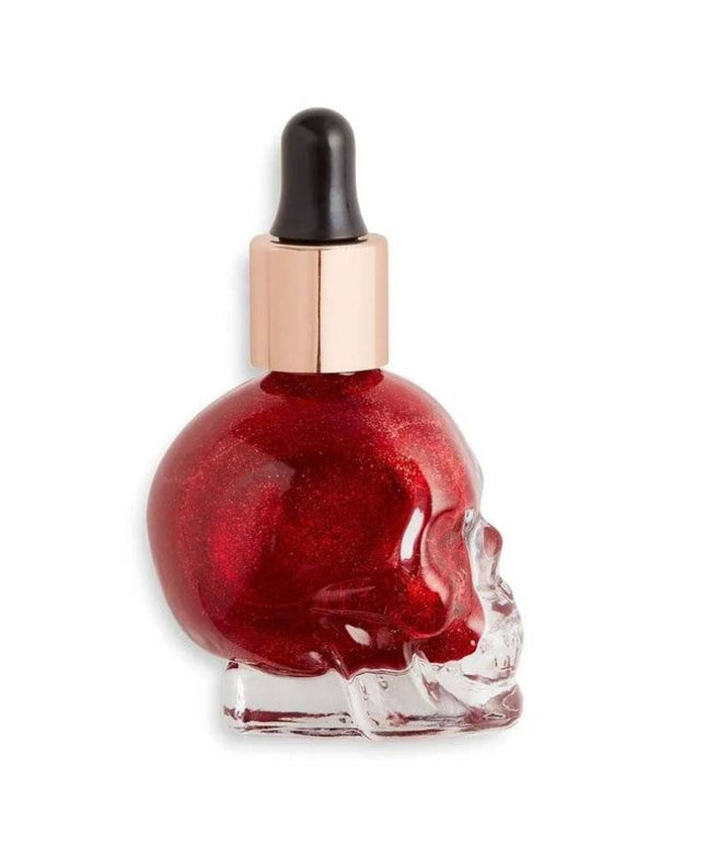Makeup Revolution, Skull Edition, Liquid Highlighter, Creature Blood of My Enemies, 13 ml