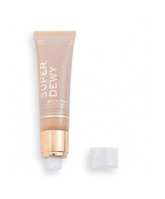 Makeup Revolution, Superdewy, Tinted Moisturizer, Tan, 55 ml