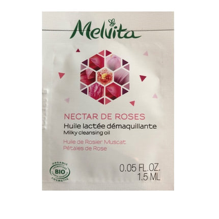 Melvita, Nectar de Roses, Organic, Cleansing Oil, For Face, 1.5 ml *Sample