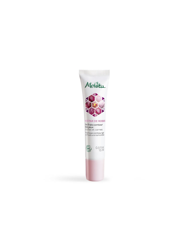 Melvita, Nectar de Roses, Organic Oils, Brightening, Day &amp; Night, Eye Gel, 15 ml *Tester