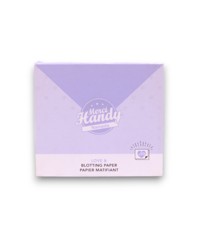 Merci Handy,  Namaste, Love, Cleansing Blotting Paper, 50 pcs