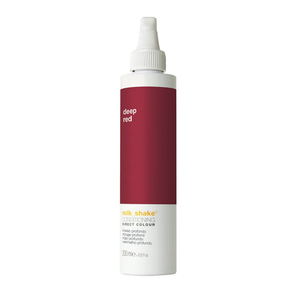 Milk Shake, Direct Colour, Ammonia-Free, Hair Colour Conditioner,  Deep Red, 200 ml