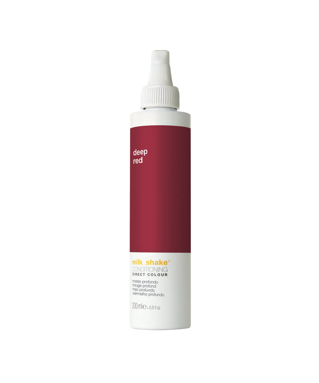 Milk Shake, Direct Colour, Ammonia-Free, Hair Colour Conditioner,  Deep Red, 200 ml