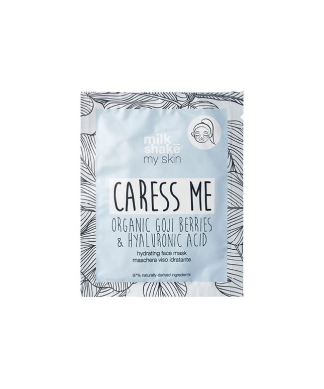 Set, Milk Shake, My Skin Caress Me, Hyaluronic Acid, Hydrating, Sheet Mask, For Face, Day, 6 pcs, 28 g