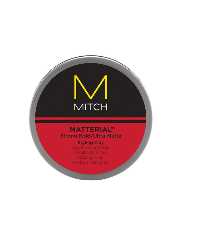 Mitch by Paul Mitchell, Styling Matterial, Paraben-Free, Hair Styling Clay, Strong Hold, 85 g
