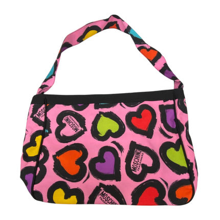 Moschino, Hearts&amp;Love, Textile Bag, 1905969, For Women, 40 x 32 x 13