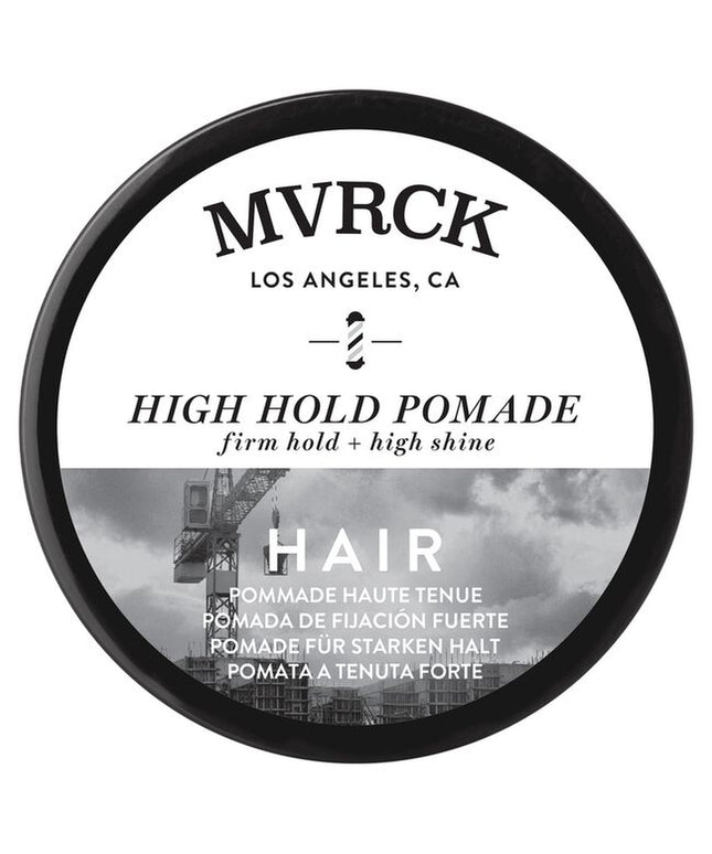 Mvrck by Paul Mitchell, Hair High Hold, Paraben-Free, Hair Styling Pomade, High Shine, Firm Hold, 85 g