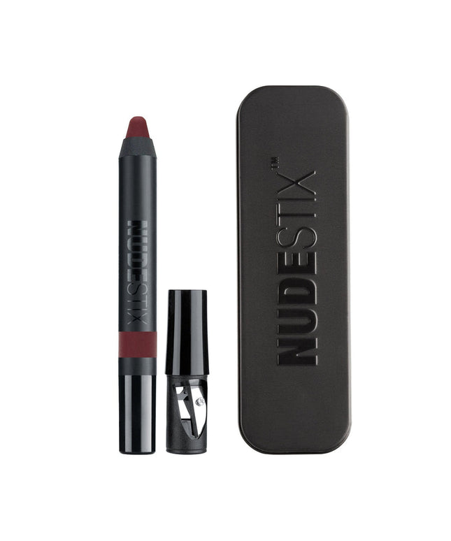 Nudestix, Intense Matte, Lip Liner &amp; Cheek Blush 2-In-1, Raven, 2.5 g