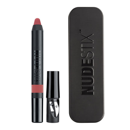 Nudestix, Intense Matte, Lip Liner &amp; Cheek Blush 2-In-1, Kiss, 2.5 g