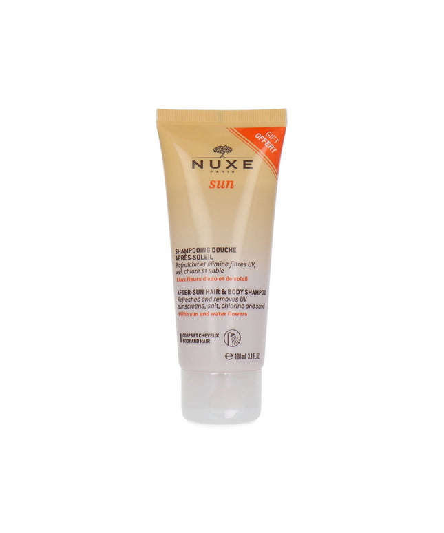 Nuxe, Sun, After-Sun Shampoo, For Hair &amp; Body, 100 ml