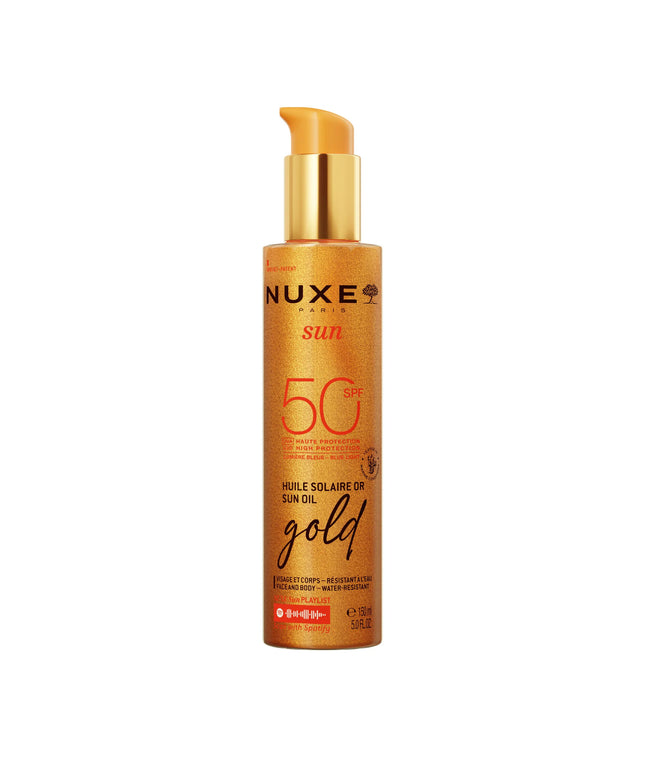 Nuxe, Sun Gold, UV Protection, Tanning Oil, SPF 50, 150 ml