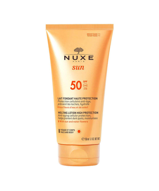 Nuxe, Sun Melting, Sunscreen Lotion, SPF 50, 150 ml