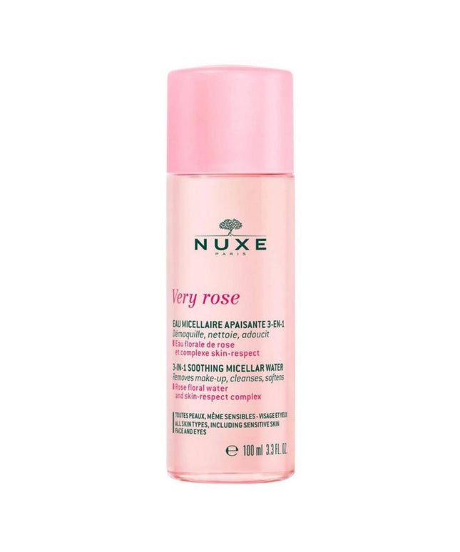 Nuxe, Very Rose, Cleansing, Micellar Water, For Sensitive Skin, 100 ml