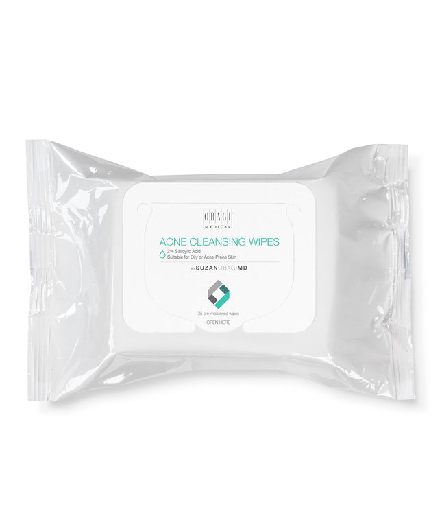 Obagi, Suzan OBAGI Md, Salicylic Acid, Makeup Remover Wipes, 25 pcs