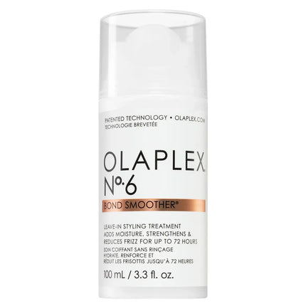 Olaplex, No.6 Bond Smoother, Hair Styling Leave-In Foam, Anti-Frizz, For Curly/Frizzy Hair, 100 ml