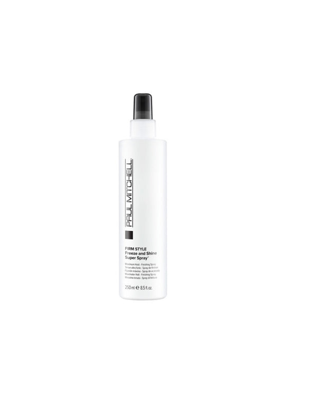 Paul Mitchell, Firm Style Freeze And Shine, Paraben-Free, Hair Spray, Finishing, Maximum Hold, 250 ml