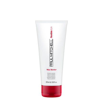 Paul Mitchell, Flexible Style Wax Works, Paraben-Free, Hair Styling Gel, For Definition &amp; Texture, 200 ml