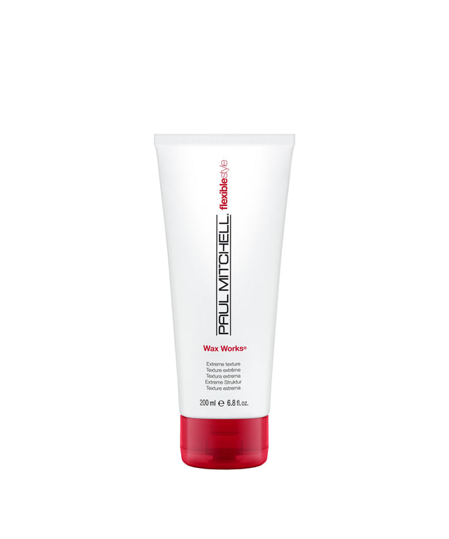 Paul Mitchell, Flexible Style Wax Works, Paraben-Free, Hair Styling Gel, For Definition &amp; Texture, 200 ml