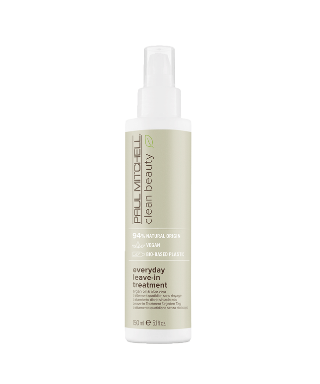 Paul Mitchell, Clean Beauty Everyday, Vegan, Hair Leave-In Cream Treatment, For Hydration, 150 ml
