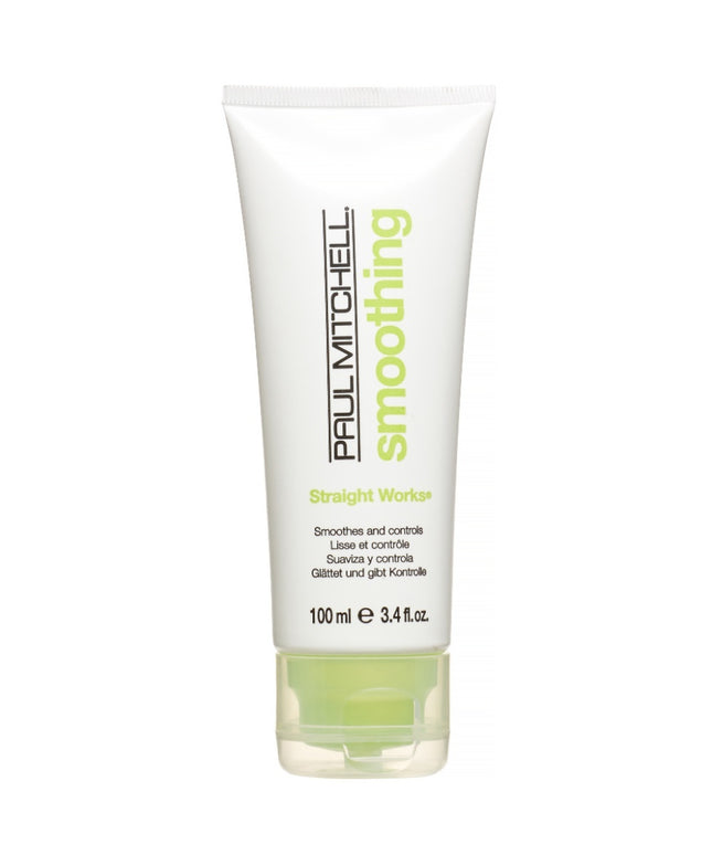 Paul Mitchell, Smoothing Straight Works, Paraben-Free, Hair Styling Gel, For Smoothening, 100 ml