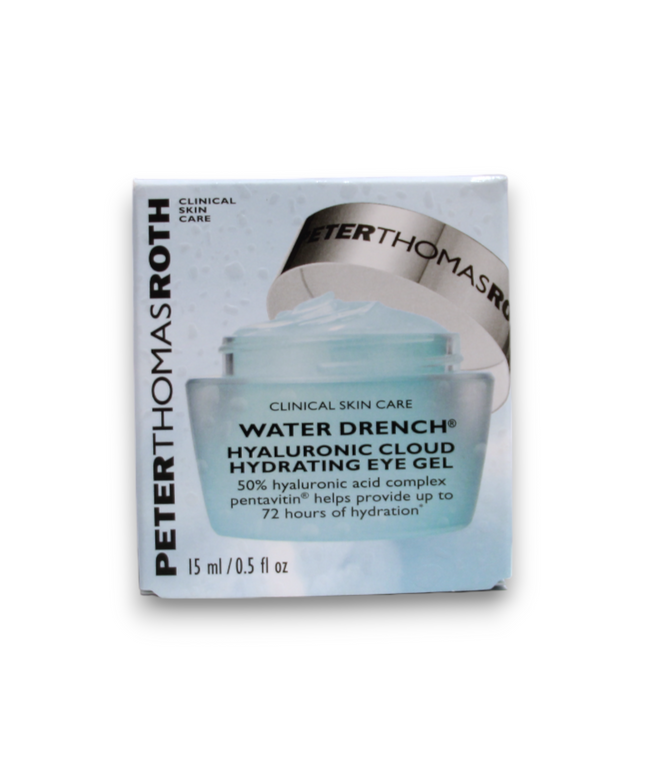Peter Thomas Roth, Water Drench, Hyaluronic Acid, Firming, Night, Eye Gel, 15 ml