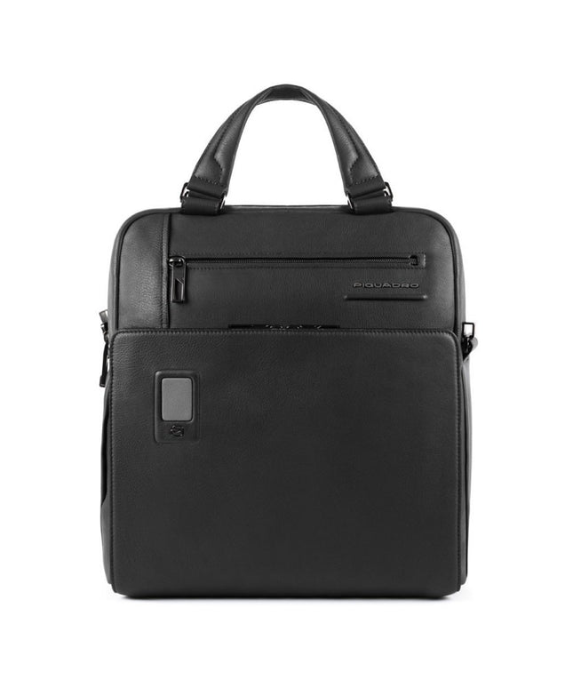 Piquadro, Akron, Leather Backpack, Black, Laptop Compartiment, CA5110AO/N, For Men, 33 cm