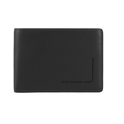 Piquadro, Collezione , Leather Wallet, Key holder, PU257PQJR, Black, For Men
