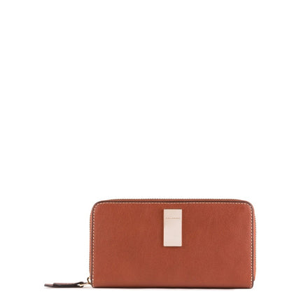 Piquadro, Dafne, Leather Wallet, Brown, For Women