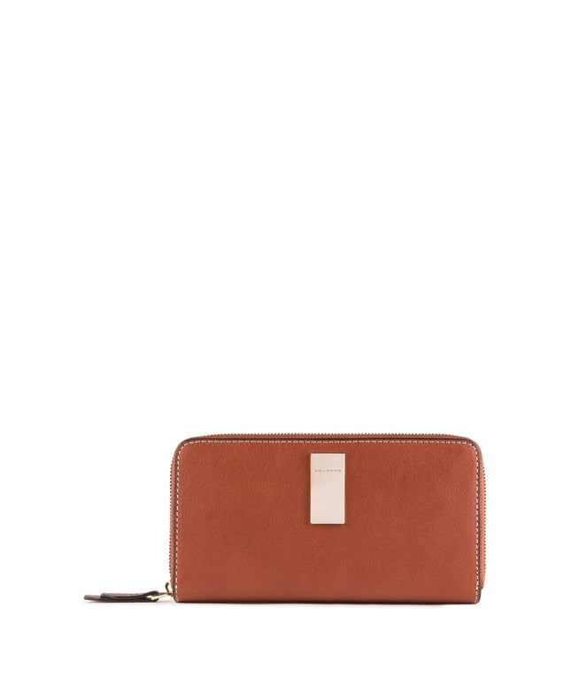 Piquadro, Dafne, Leather Wallet, Brown, For Women