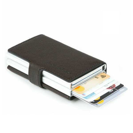 Piquadro, Dafne, Leather Wallet, Cardholder, Brown, For Men