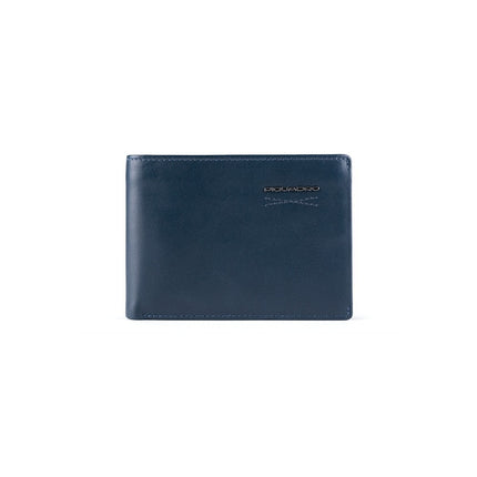 Piquadro, Obidos, Leather Wallet, Slim, PU4823W110R, Navy Blue, For Men