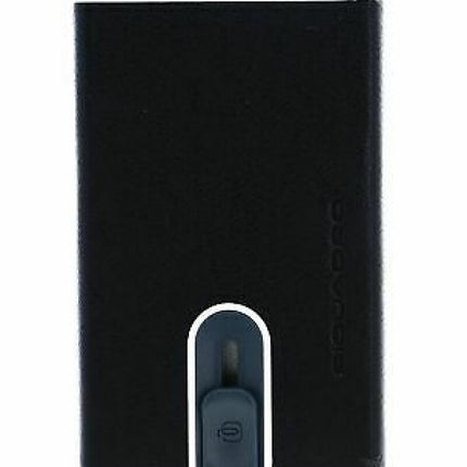 Piquadro, Piquadro, Leather Card Holder, PP5358B3R, Black, Unisex