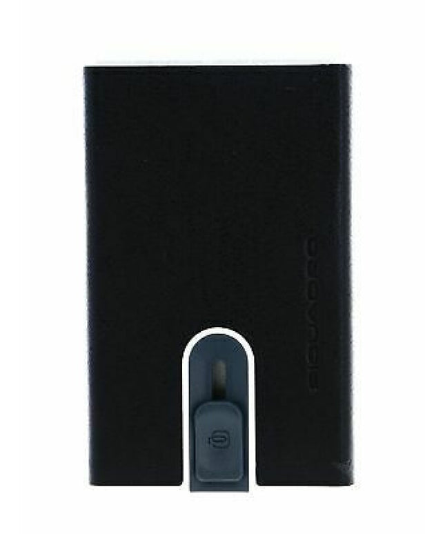 Piquadro, Piquadro, Leather Card Holder, PP5358B3R, Black, Unisex