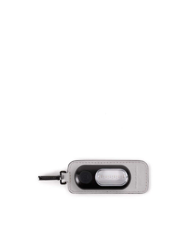 Piquadro, Wearable, Leather Keyring, AC562ORS/GR, Grey