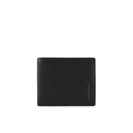 Piquadro, Piquadro, Leather Wallet, Blue, For Men