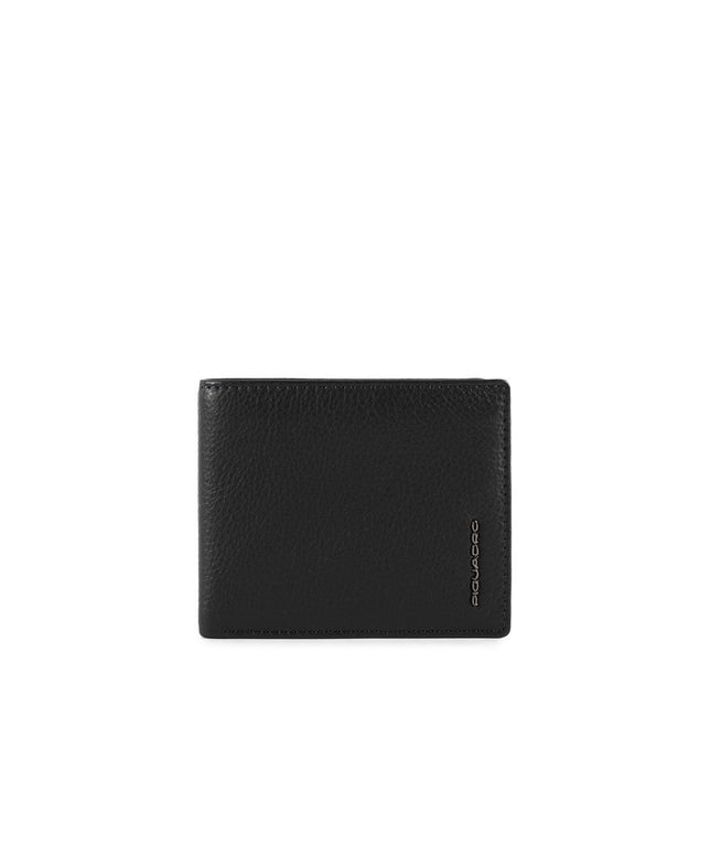 Piquadro, Piquadro, Leather Wallet, Blue, For Men