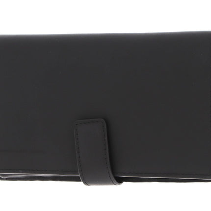 Piquadro, Piquadro, Leather Wallet, Phone Holder, 42023100, Black, For Men