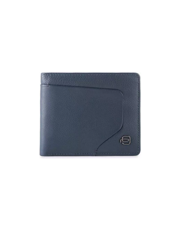 Piquadro, Piquadro, Leather Wallet, Pu4518Aor, Blu Oltremare, For Men