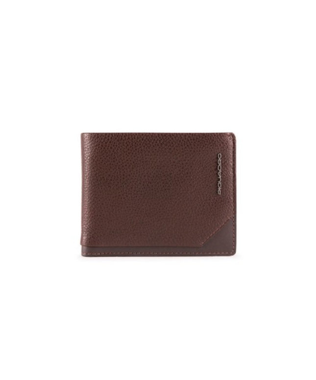 Piquadro, Tallin, Leather Wallet, 42023100, Brown, For Men