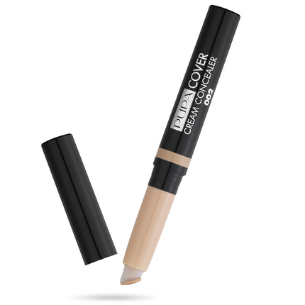 Pupa, Cover, Mattifying, Cream Concealer, 002, Beige, 2.4 ml