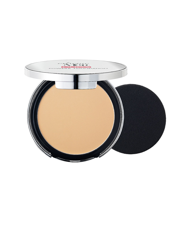 Pupa, Extreme Matt, Oil-Free, Natural Opaque, Compact Foundation, 002, Dark Ivory, SPF 20, 11 g