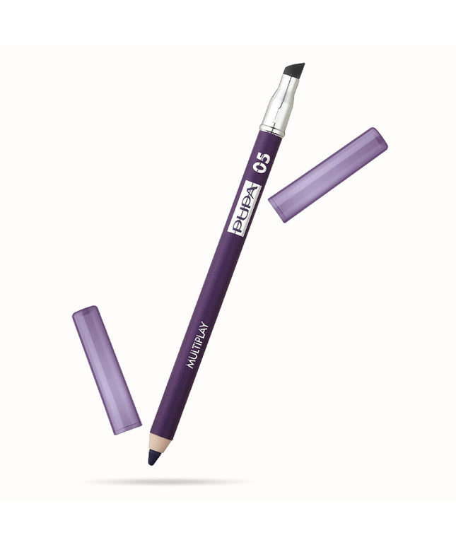 Pupa, Multiplay, Double-Ended, Eyeshadow &amp; Kajal Eyeliner 2-In-1, 05, Full Violet, 1.2 g